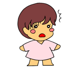 Good mood girl(Chinese) sticker #7954269