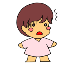 Good mood girl(Chinese) sticker #7954269