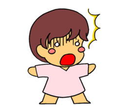 Good mood girl(Chinese) sticker #7954270