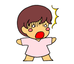 Good mood girl(Chinese) sticker #7954270