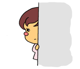 Good mood girl(Chinese) sticker #7954277