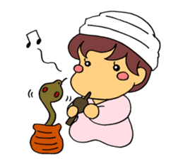 Good mood girl(Chinese) sticker #7954291