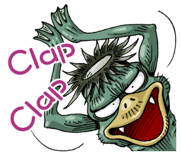 MONSTERS[Cryptid] sticker #7954371