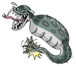 MONSTERS[Cryptid] sticker #7954374