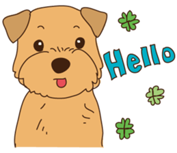 Lovable Norfolkterrier!! sticker #7954540