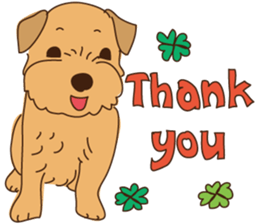 Lovable Norfolkterrier!! sticker #7954542