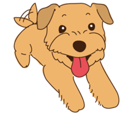 Lovable Norfolkterrier!! sticker #7954549