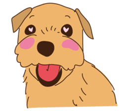 Lovable Norfolkterrier!! sticker #7954551