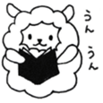 Daily A-type sheep sticker #7954893