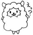 Daily A-type sheep sticker #7954894