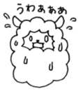 Daily A-type sheep sticker #7954897