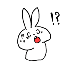 Emotion Rabbit sticker #7955541