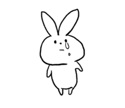 Emotion Rabbit sticker #7955543