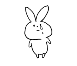 Emotion Rabbit sticker #7955543