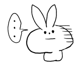 Emotion Rabbit sticker #7955545
