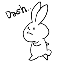 Emotion Rabbit sticker #7955551