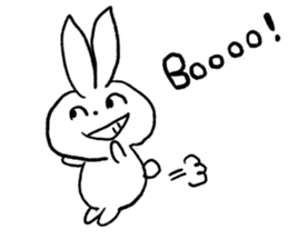 Emotion Rabbit sticker #7955552