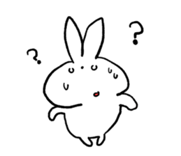 Emotion Rabbit sticker #7955553