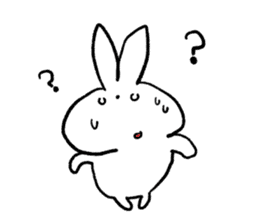 Emotion Rabbit sticker #7955553