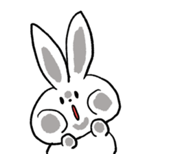Emotion Rabbit sticker #7955556
