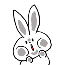 Emotion Rabbit sticker #7955556