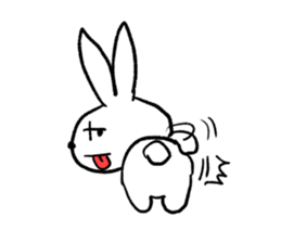 Emotion Rabbit sticker #7955557