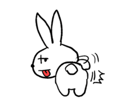 Emotion Rabbit sticker #7955557