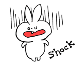 Emotion Rabbit sticker #7955559