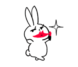 Emotion Rabbit sticker #7955567