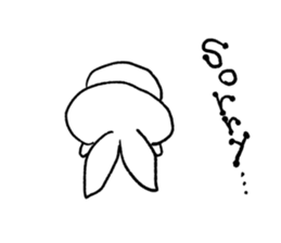 Emotion Rabbit sticker #7955569