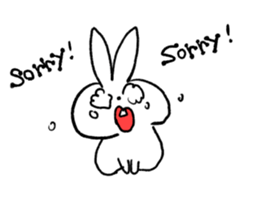 Emotion Rabbit sticker #7955570