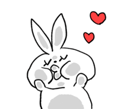 Emotion Rabbit sticker #7955574