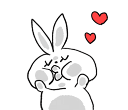 Emotion Rabbit sticker #7955574
