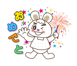 Rabbit Mai(daily life conversation) sticker #7955804