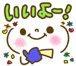 Reaction sticker of  the emoticon sticker #7956108