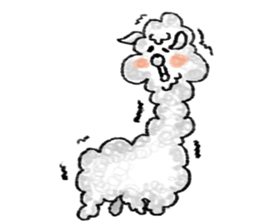 Yurukawa Mr. alpaca sticker #7956343