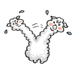 Yurukawa Mr. alpaca sticker #7956347