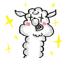 Yurukawa Mr. alpaca sticker #7956350