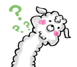 Yurukawa Mr. alpaca sticker #7956352