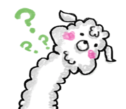 Yurukawa Mr. alpaca sticker #7956352