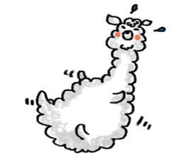 Yurukawa Mr. alpaca sticker #7956355