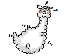 Yurukawa Mr. alpaca sticker #7956355