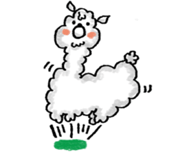 Yurukawa Mr. alpaca sticker #7956359