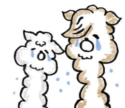 Yurukawa Mr. alpaca sticker #7956361