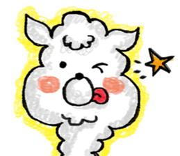 Yurukawa Mr. alpaca sticker #7956362