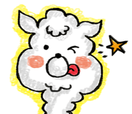 Yurukawa Mr. alpaca sticker #7956362