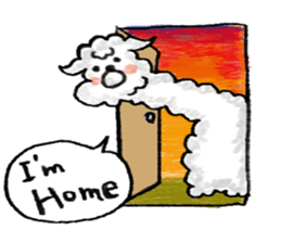 Yurukawa Mr. alpaca sticker #7956367