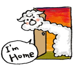 Yurukawa Mr. alpaca sticker #7956367