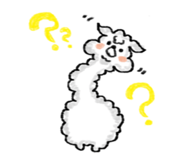 Yurukawa Mr. alpaca sticker #7956368