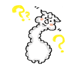 Yurukawa Mr. alpaca sticker #7956368
